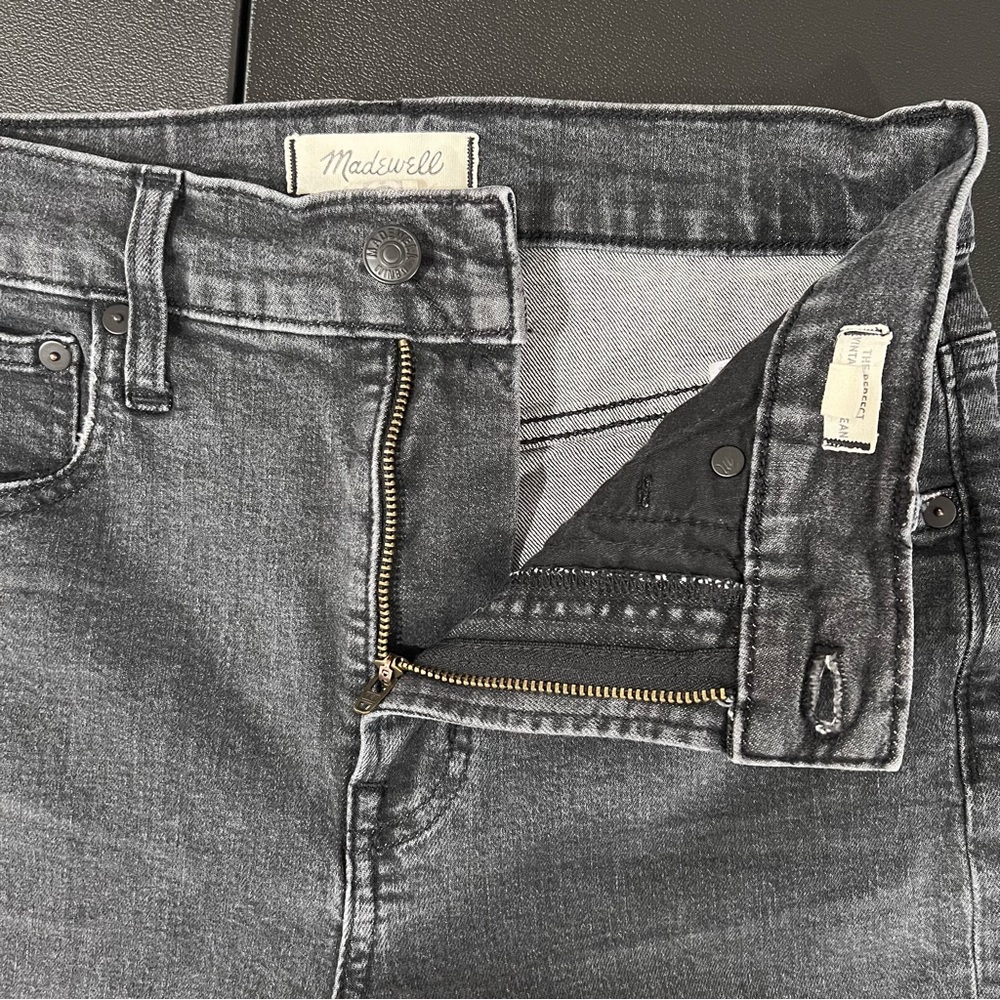 Madewell The Perfect Vintage Crop Jean in Sumner Wash Size 26 - Picture 6 of 12